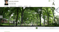 Desktop Screenshot of melissabrownhomes.com